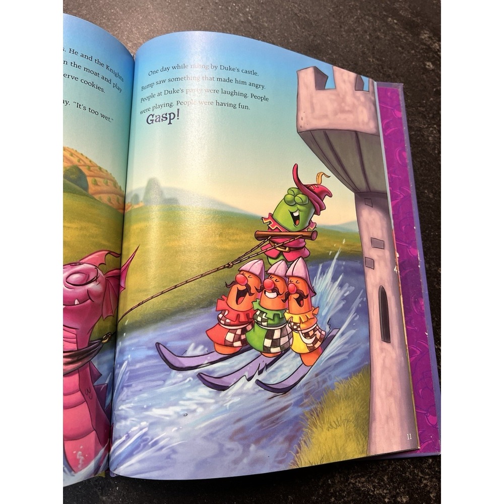 VeggieTales Kids Book Lot of 6 Scholastic Hardcover Christian Children's Books‎ - Picture 5 of 12